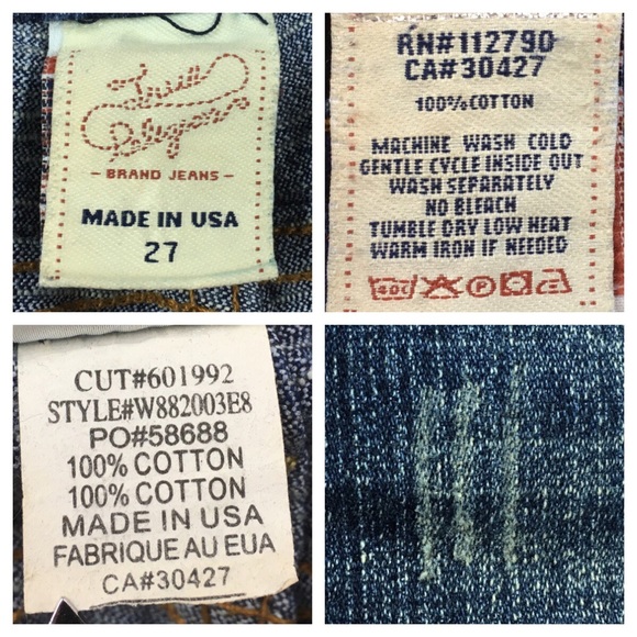 True Religion Straight Leg jean size 27 - Picture 5 of 8